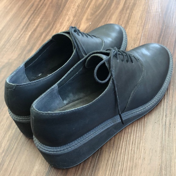 Camper MAGNA Leather Wedge Oxford - Picture 2 of 9